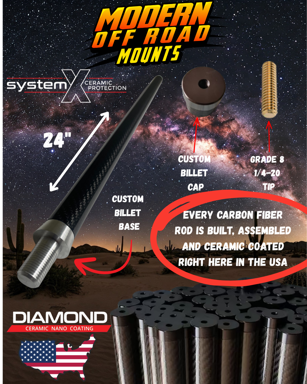Modern Off-Road™ Roll Cage Mount