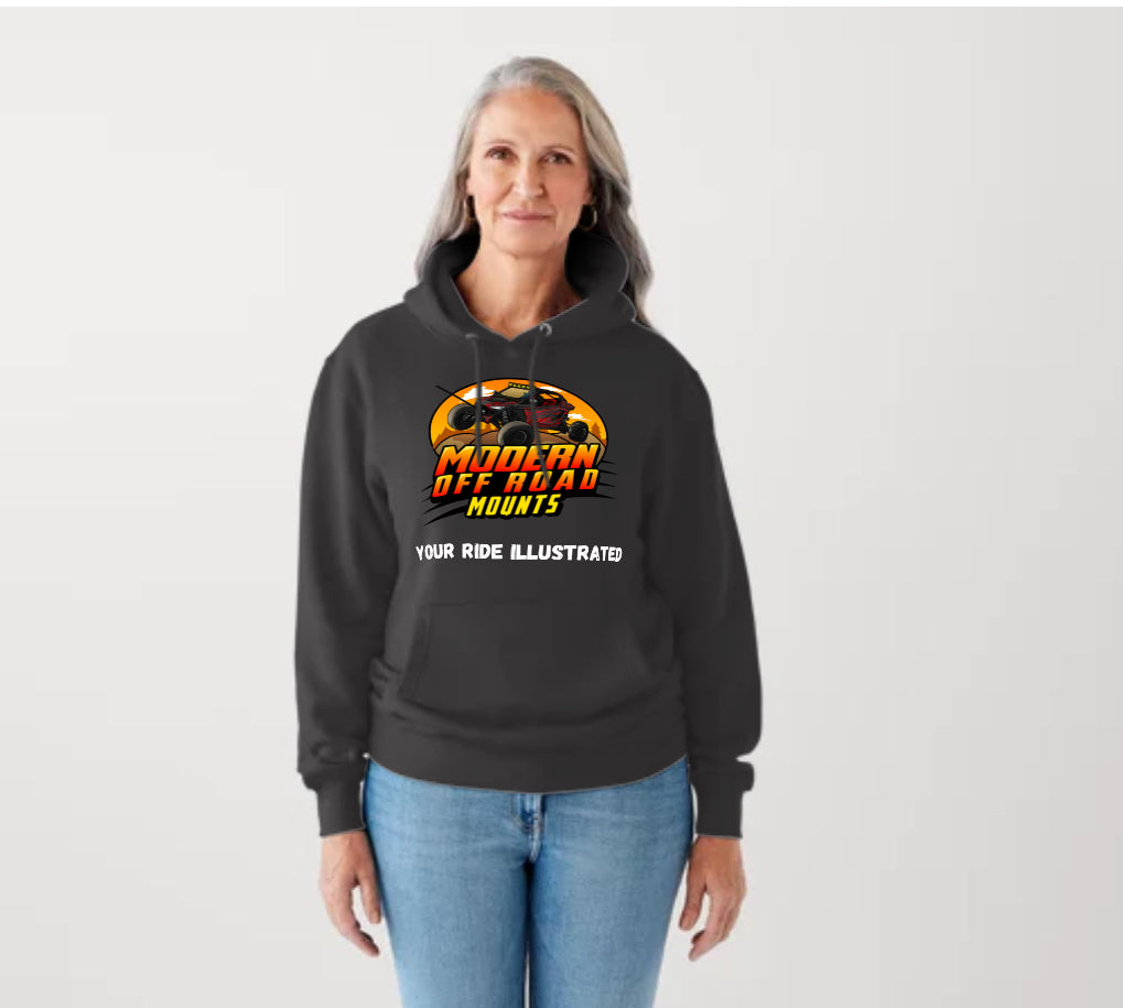 Custom Off-Road Hoodie (Your Ride Illustrated)