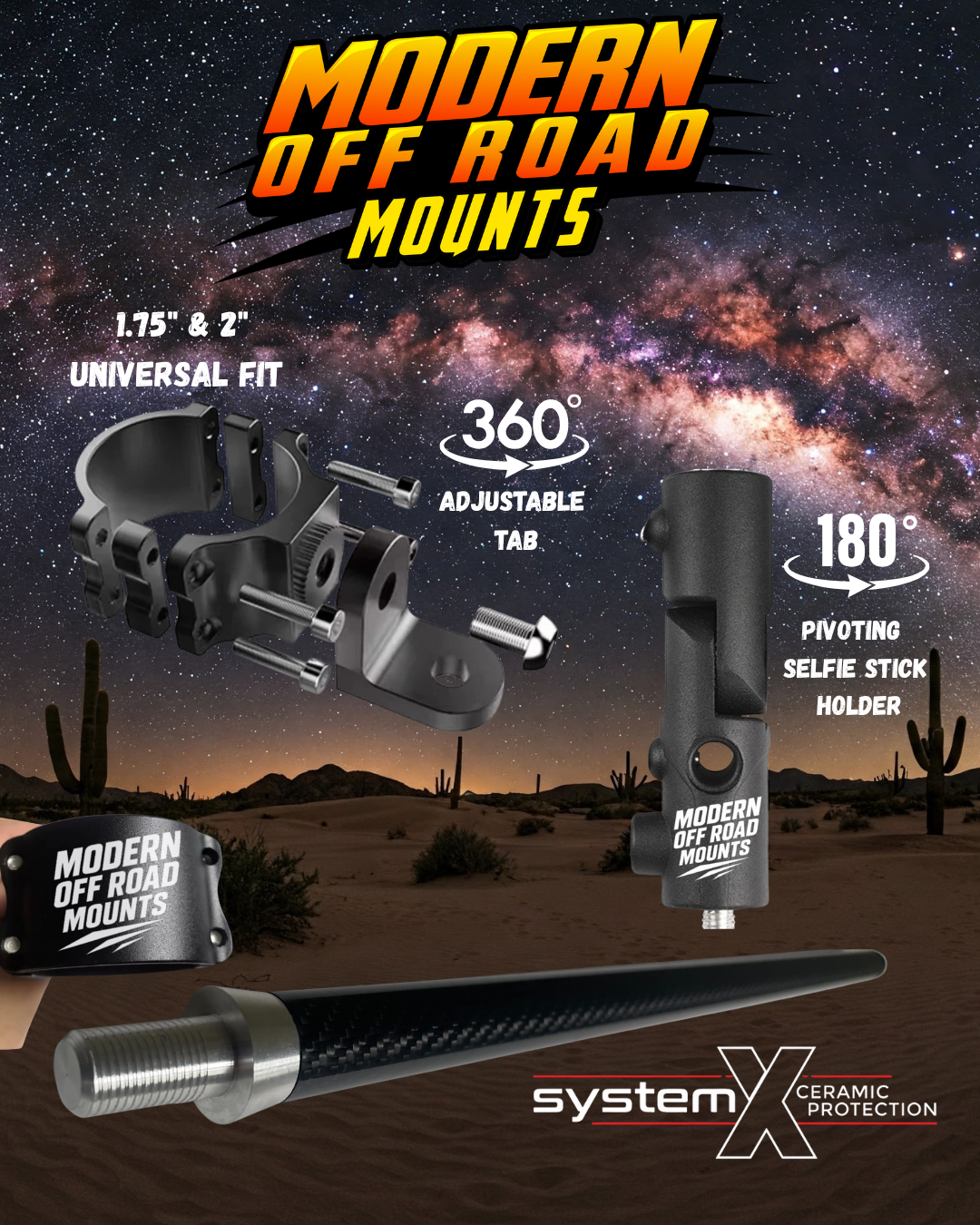 Modern Off-Road™ Elite Series Roll Cage Mount